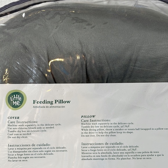 LITTLE ME Feeding Pillow & Nursing/Breast Feeding Essential/Tummy Time NEW - Picture 5 of 7